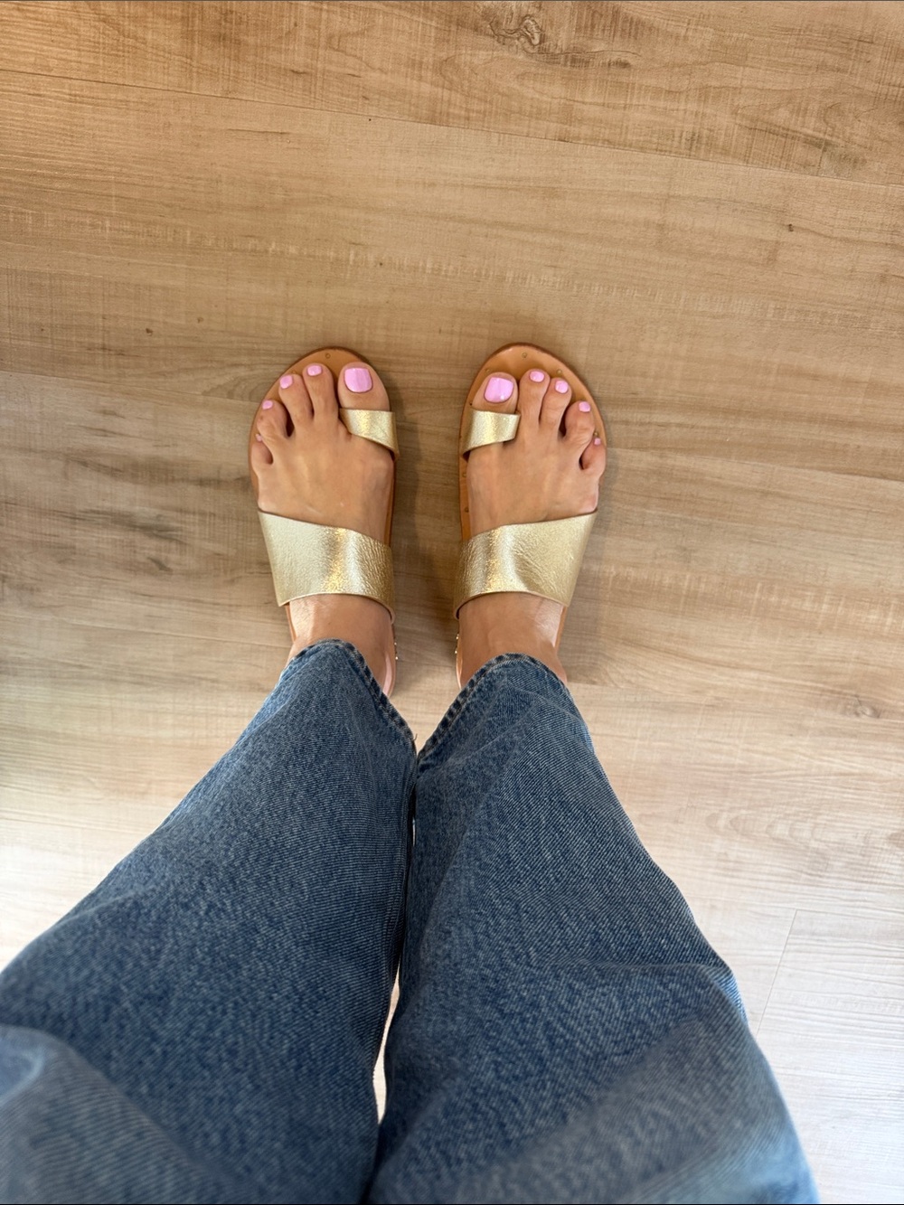 beek Finch platinum sandals